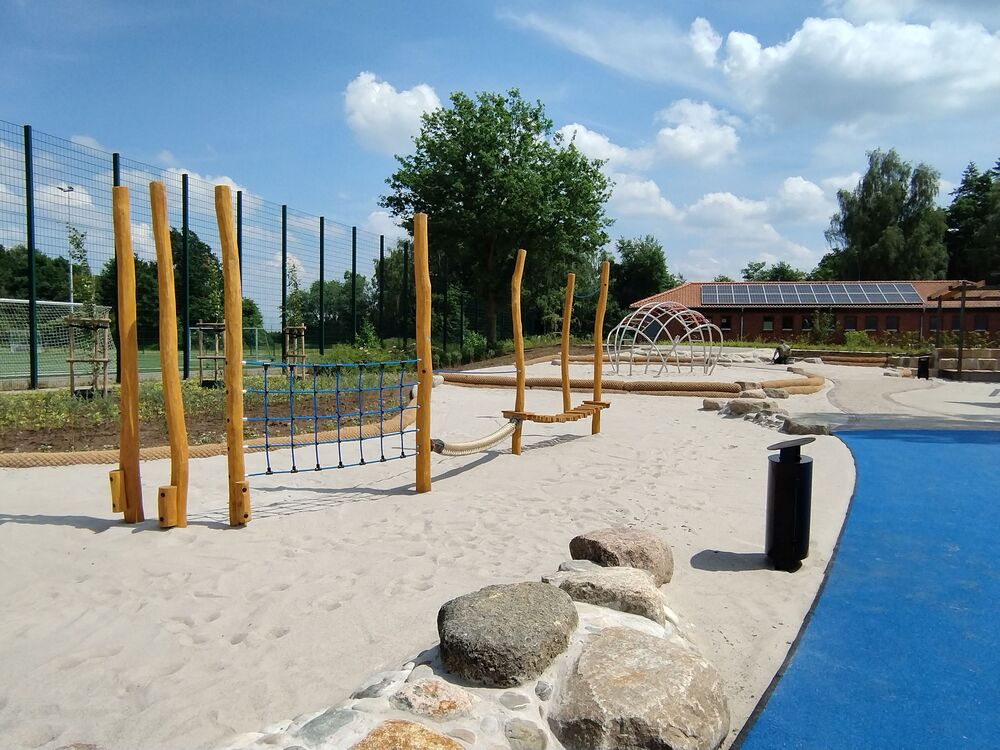 Neuplanung der Jugendfreizeitanlage Ahlhorn 1 Balancieren und Klettern