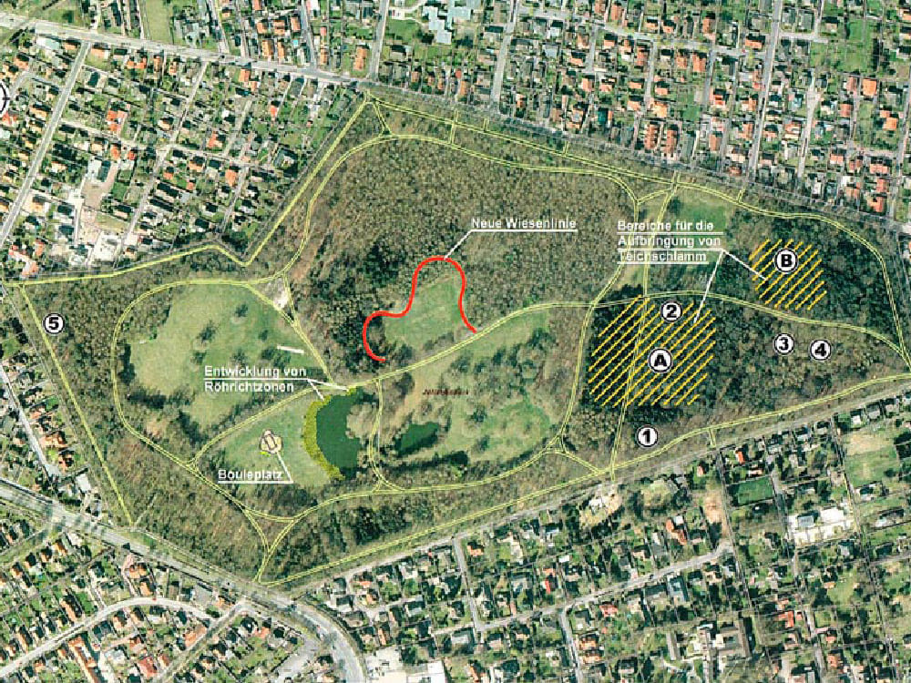 Luftbild Julianenpark